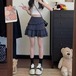 チェック柄アシメフリルティアードスカート ・78597