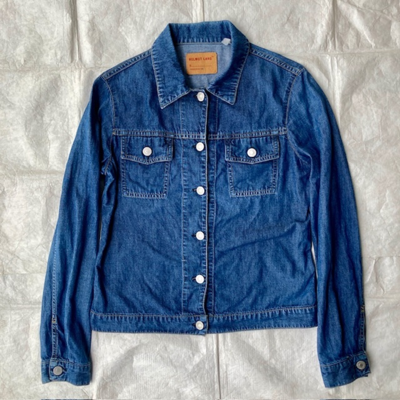 Helmut Lang ヘルムートラング デニムジャケット 本人期 98年 インディゴ 40 ヴィンテージ古着