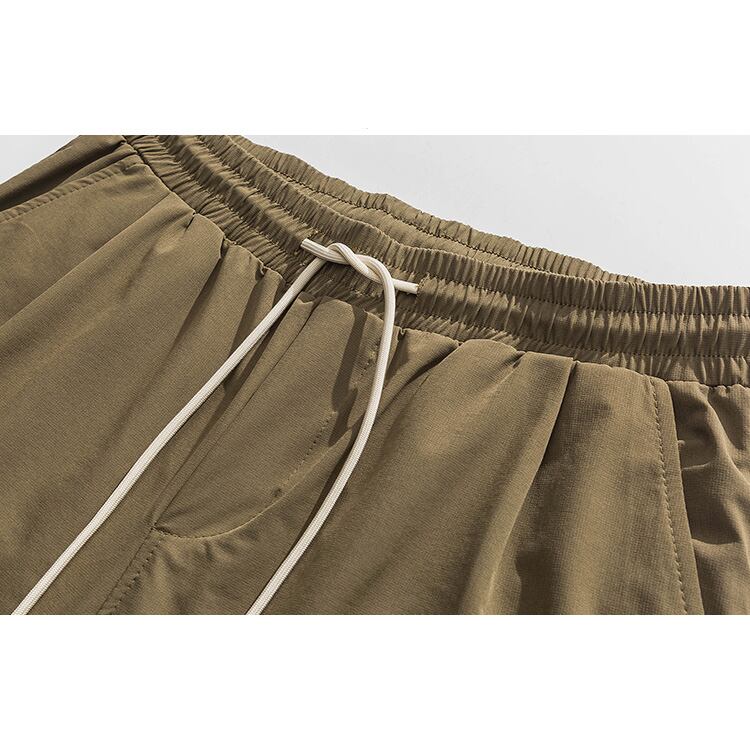 ★DRAWSTRING BUNDLE LEG CASUAL SPORTS PANTS　　　A0498