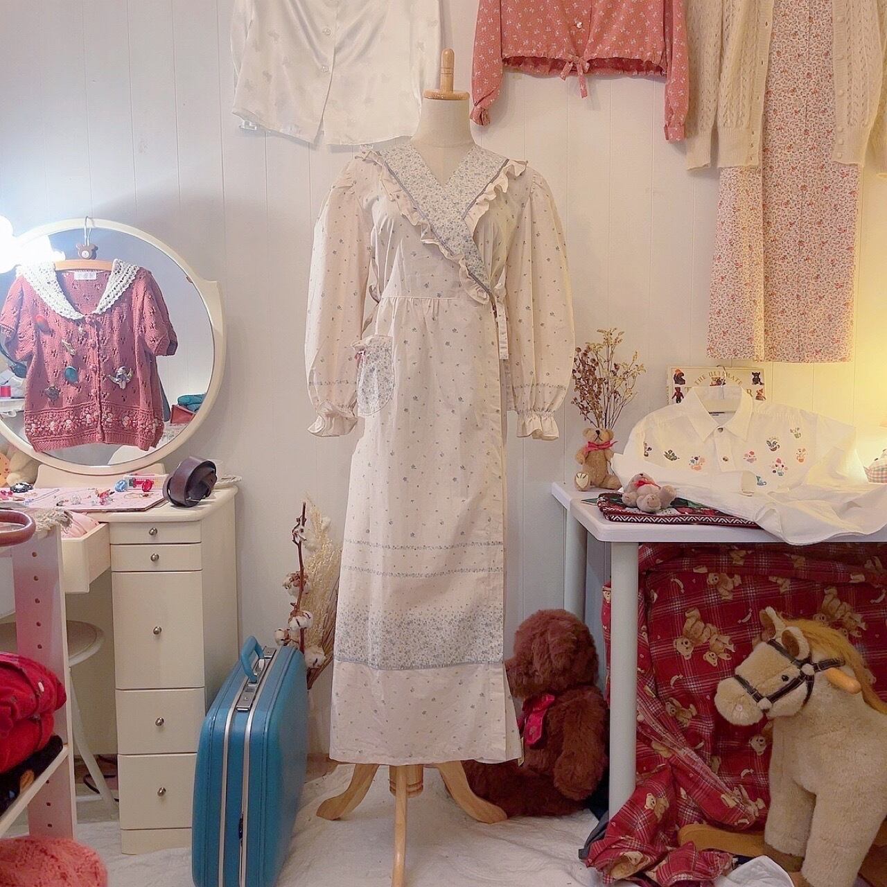 mini flower cachecoeur one-piece