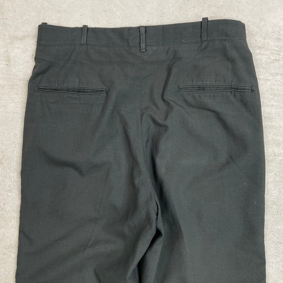 70年代 U.S.ARMY 米軍実品 オフィサーパンツ ウールスラックスパンツ