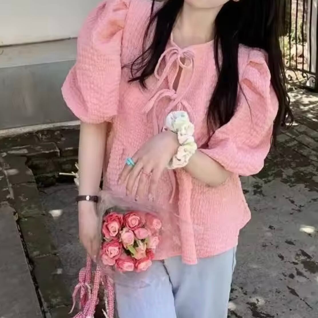 ポコポコ2wayリボントップス