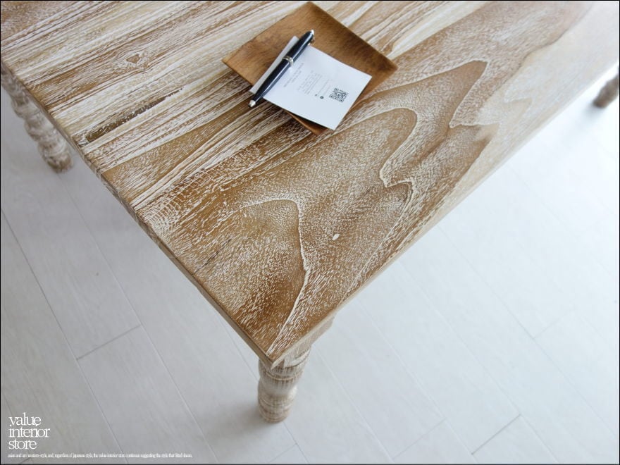 オールドチーク総無垢 ダイニングテーブルLW 食卓テーブル デスク