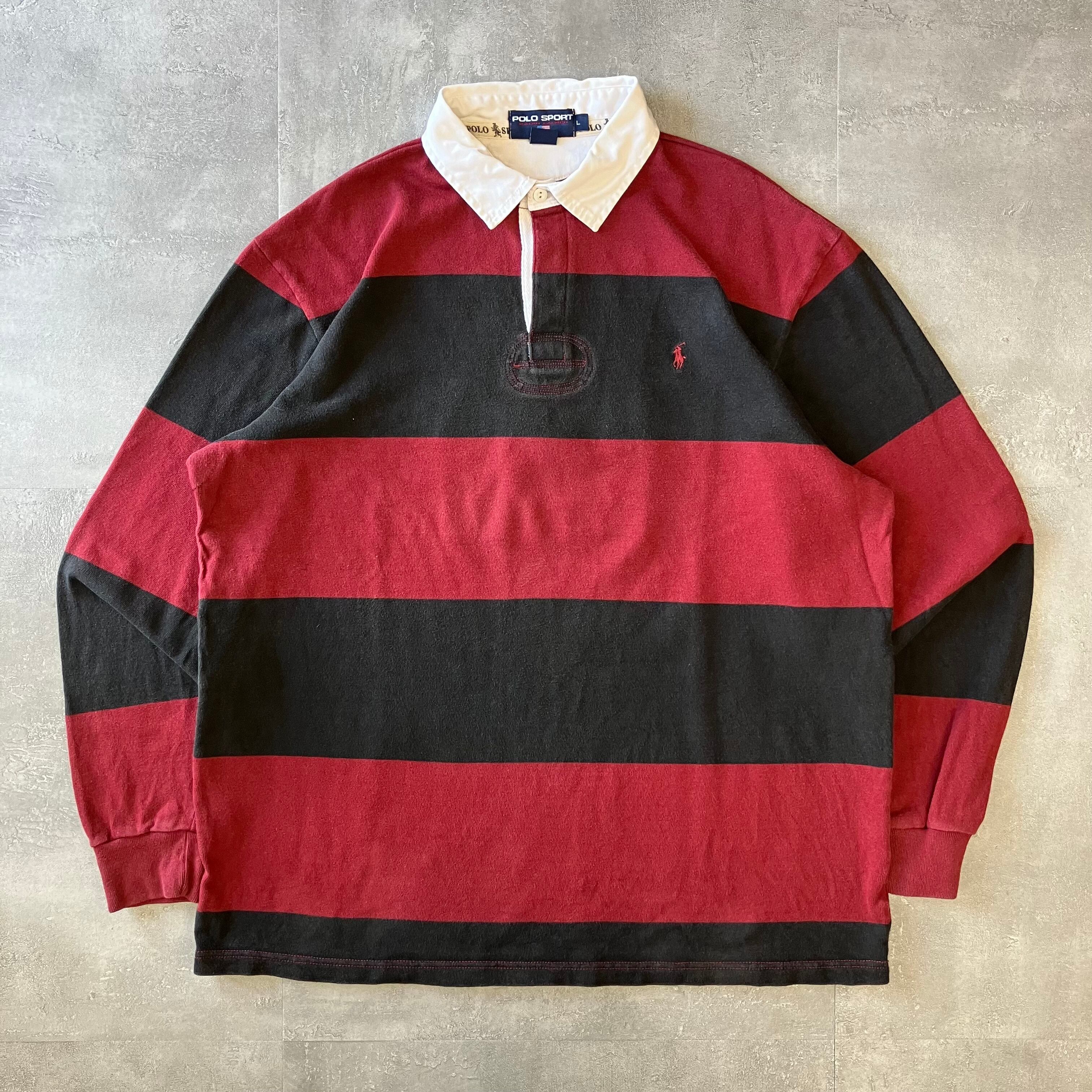 ポロスポーツ POLO SPORT ラガーシャツ ボーダー ナンバリング ポニー No.1485