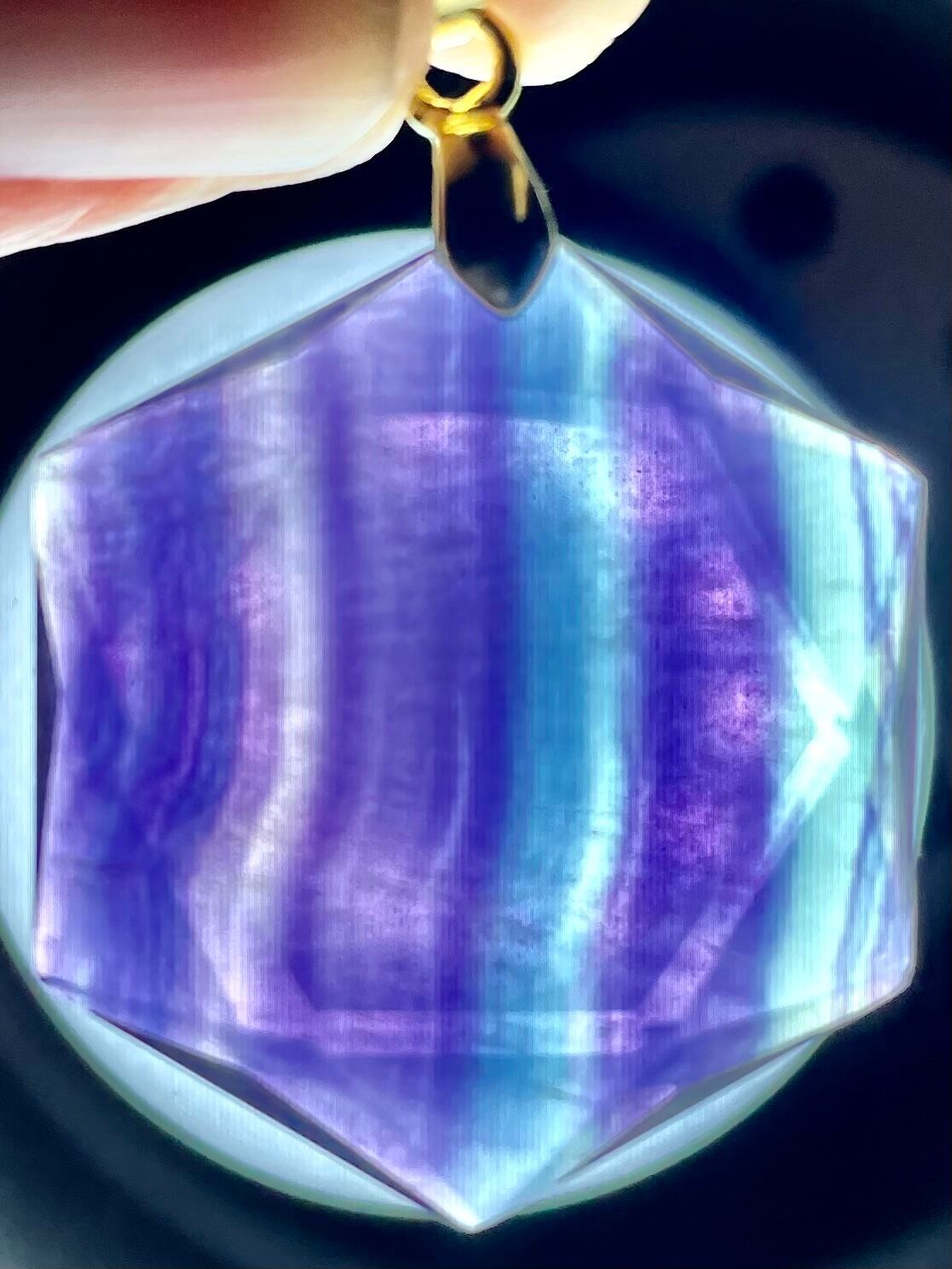 4) 色彩美「フローライト」ヘキサゴンPT