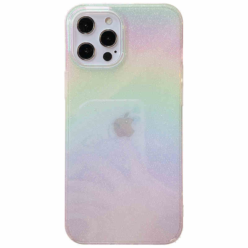 送料無料 キラキラグラデーショングリッターiphoneケース かわいい お揃い スマホ スマホケース カバー Lamitte Deco トレンド 韓国ファッション ショップ Base店