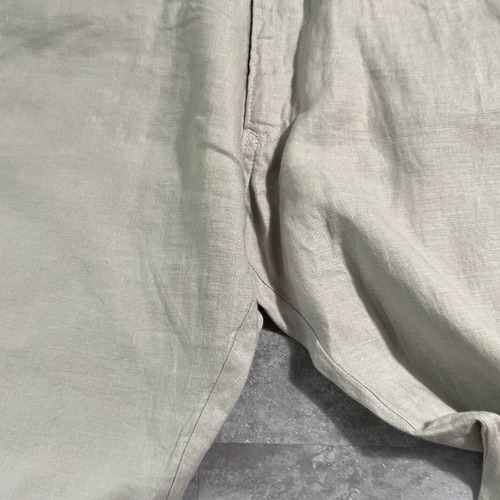 90s Y's archive linen white pants w34 詳細写真8