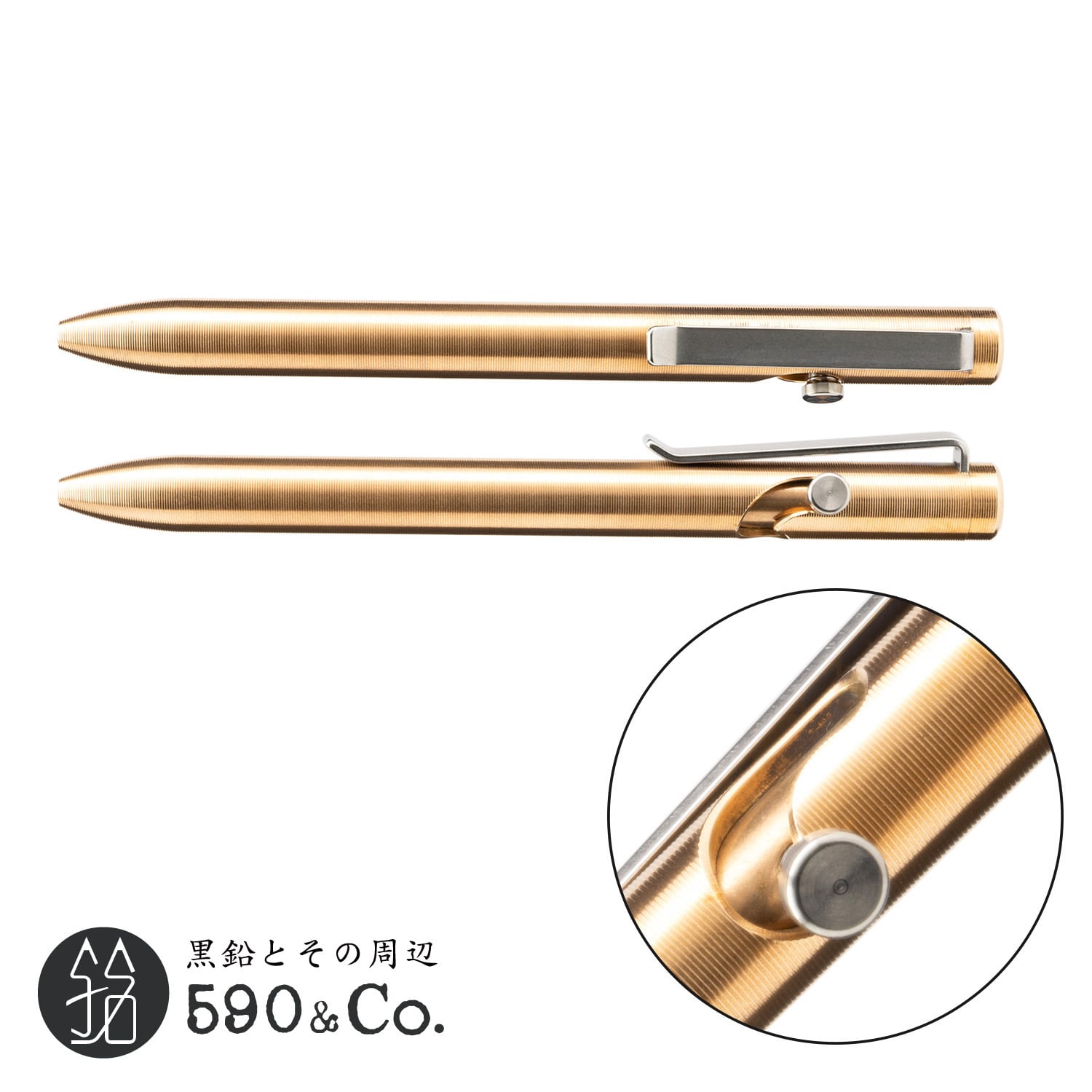 TACTILE TURN】BOLT ACTION PEN ショート(ブロンズ) | 590&Co.