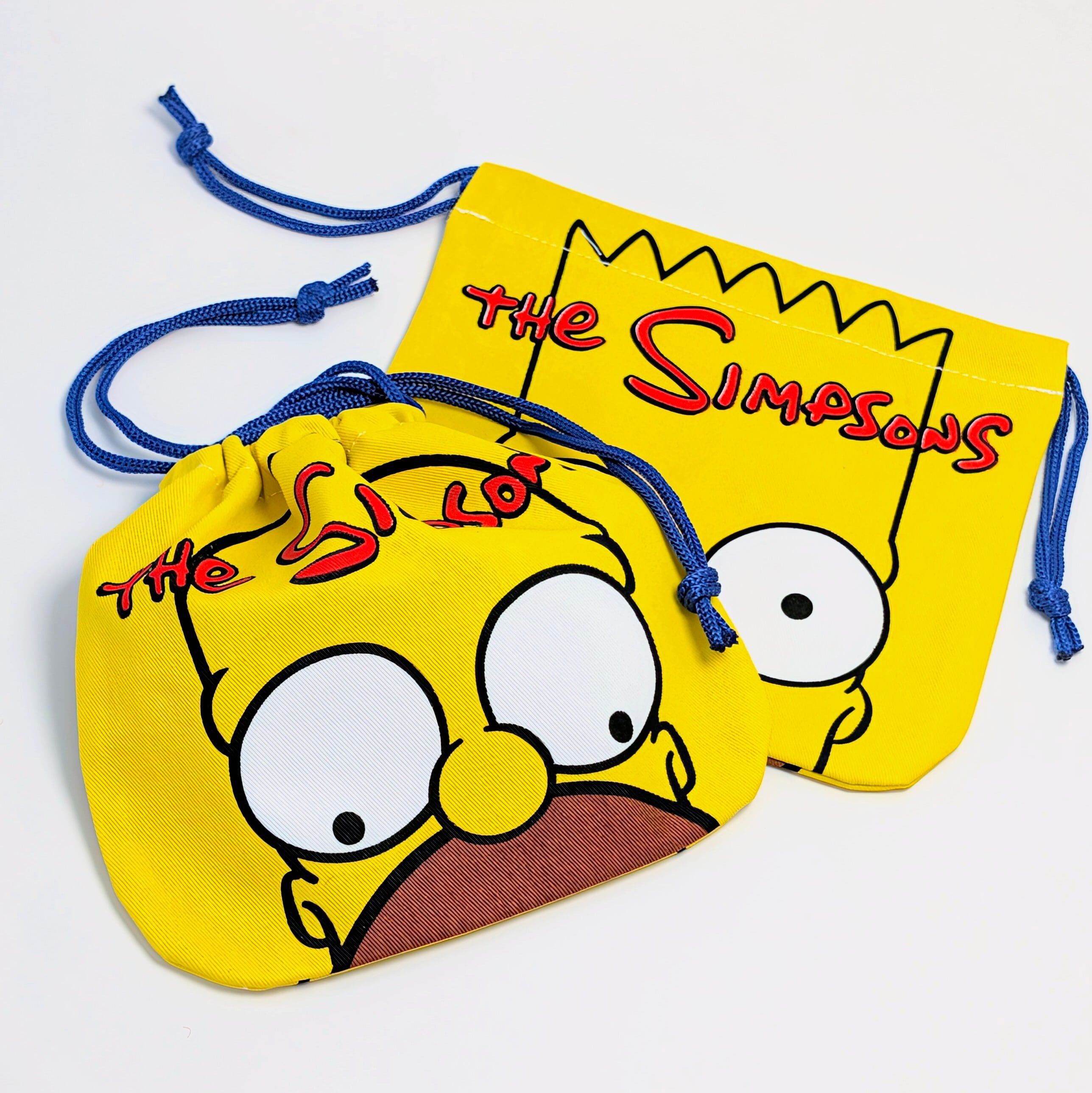 ✨️可愛すぎて何枚も欲しい♡✨️アメリカンキャラクターPURSE【 The Simpsons（ ザ・シンプソンズ ）】ホーマー / バート 巾着袋 〚アメリカン雑貨 アメトイ〛