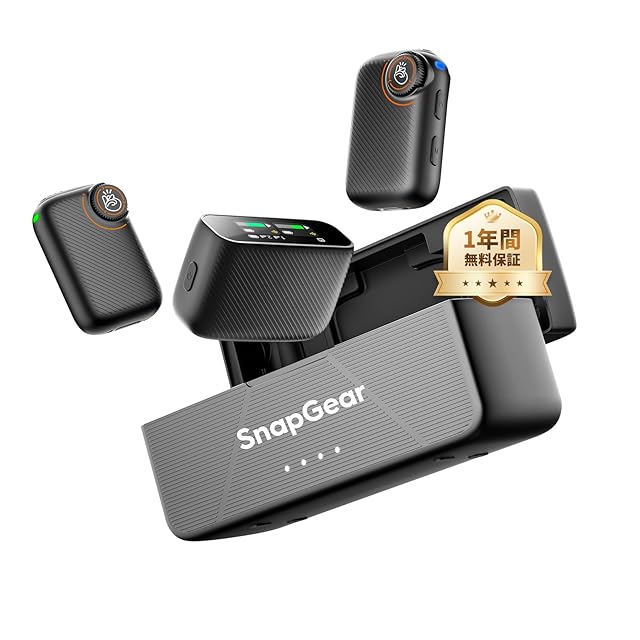 Snapgear ワイヤレスマイク MicPro 48kHz/32bit CD品質
