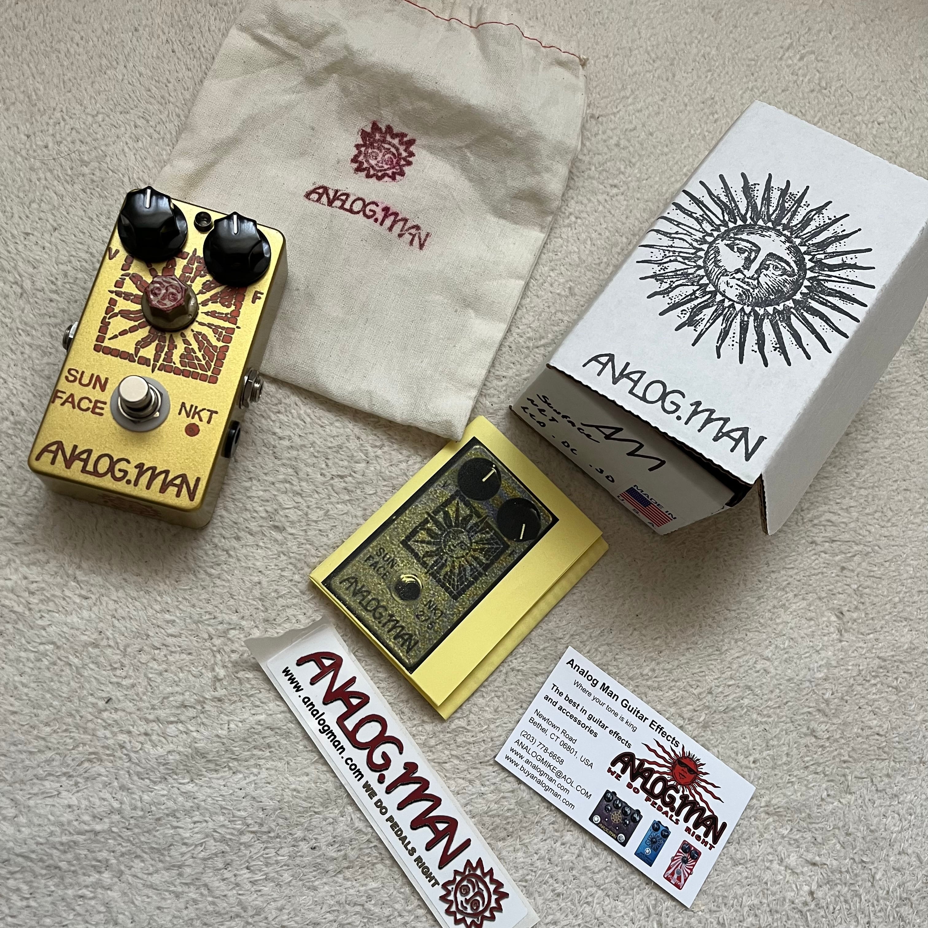 Analog.Man Sunface Fuzz NKT Red Dot 希少品 | レトロラボ