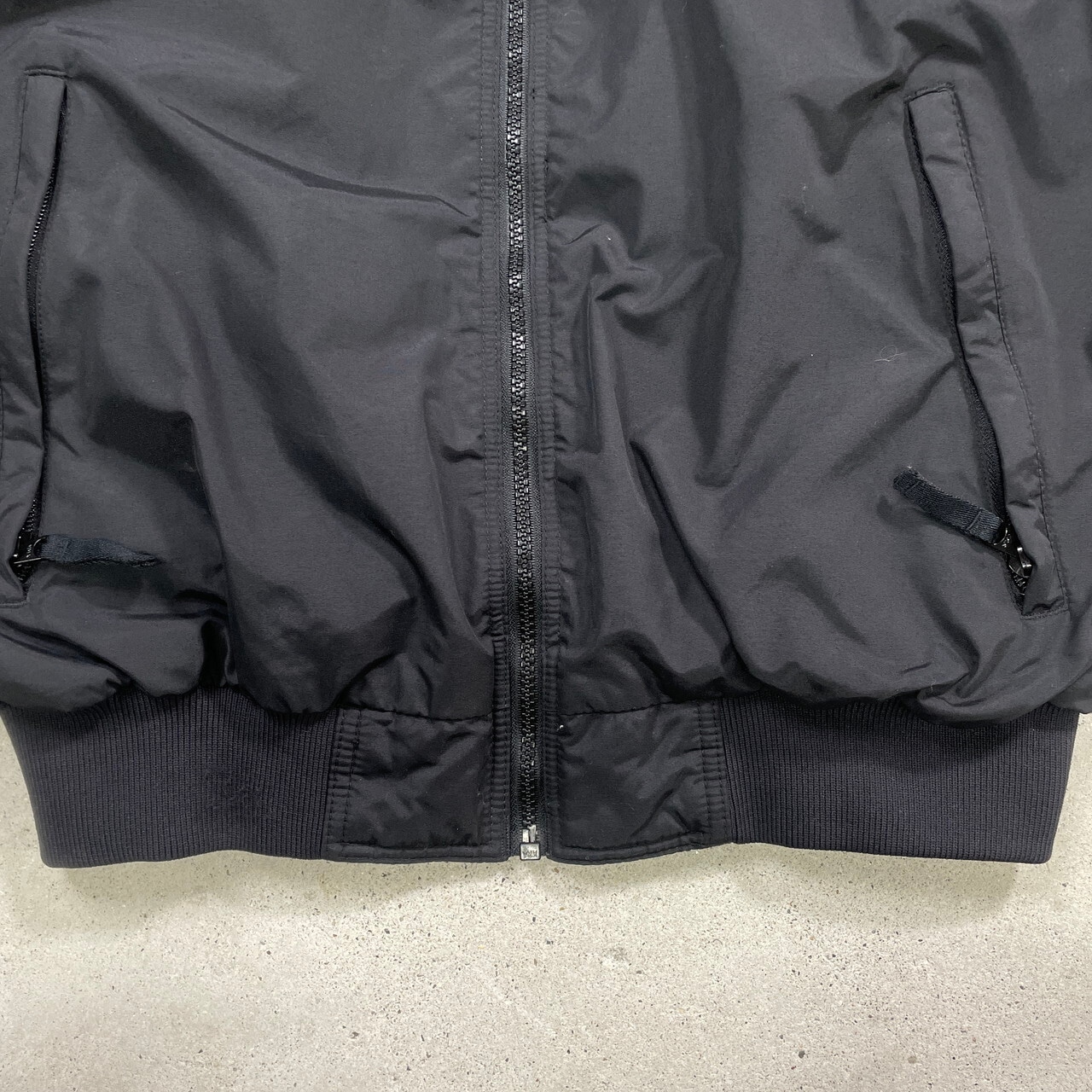 90年代 Columbia コロンビア オールブラック シェルジャケット 