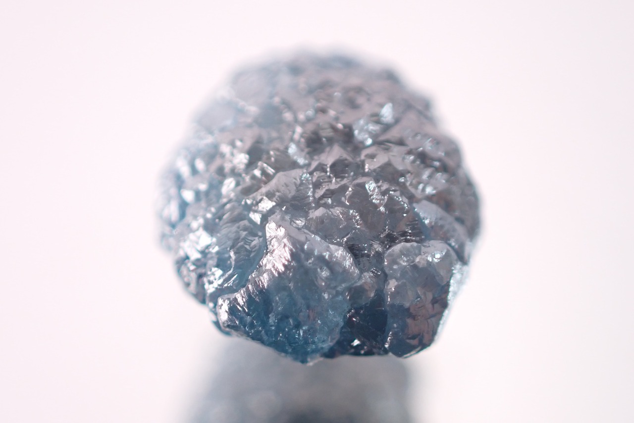 ブルーダイヤモンド原石　1.19ct　[D3-158]