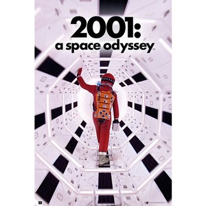 2001年 宇宙の旅 2001: A SPACE ODYSSEY ポスター 61cm x 91.5cm POSER5337
