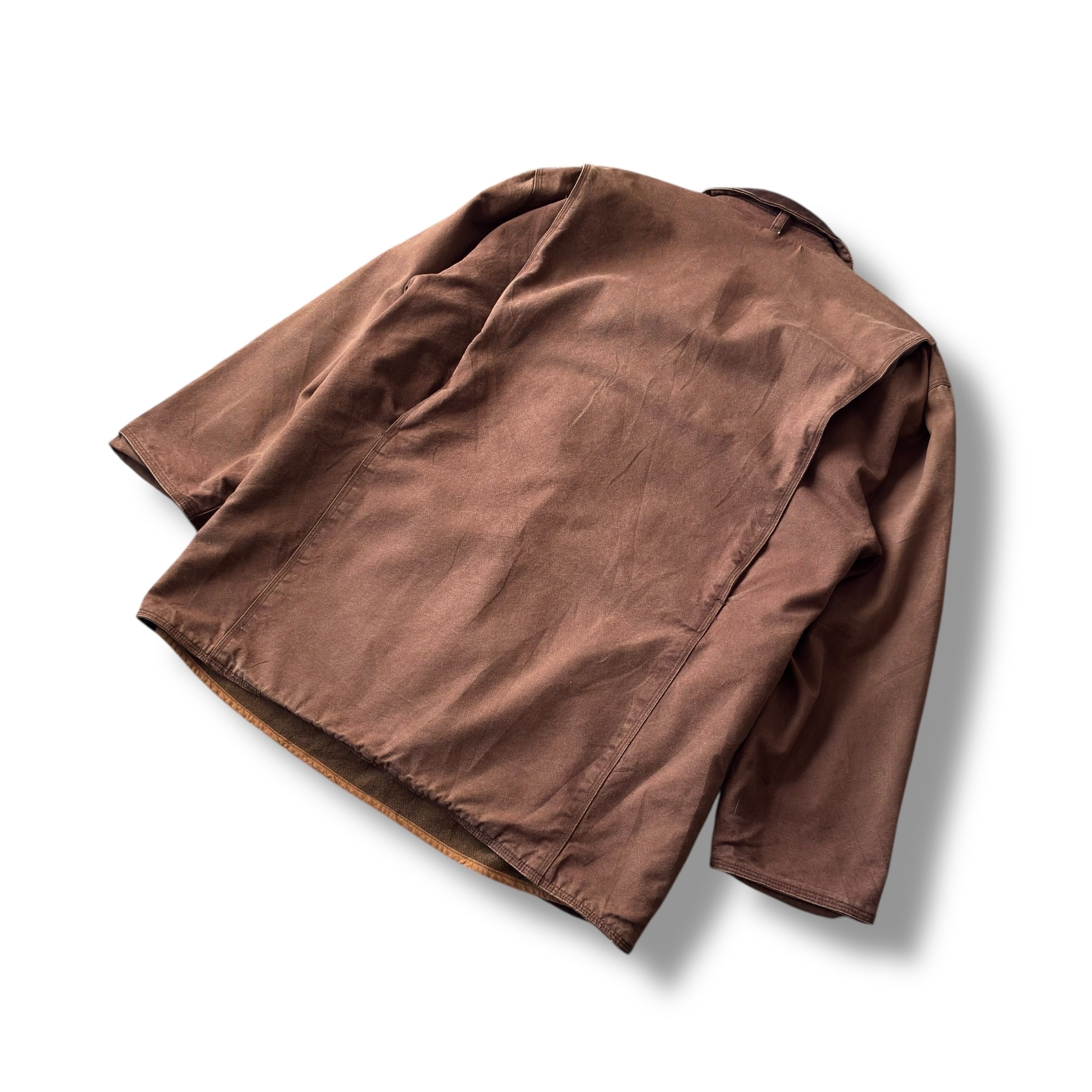 襟レザー］90's J.CREW“カバーオール“ライナー付き ジャケット