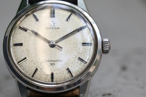 【OMEGA】 1960’s オメガ シーマスター 30  エイジングダイヤル ノンデイト 手巻き / Vintagewatch / Seamaster / Cal.286