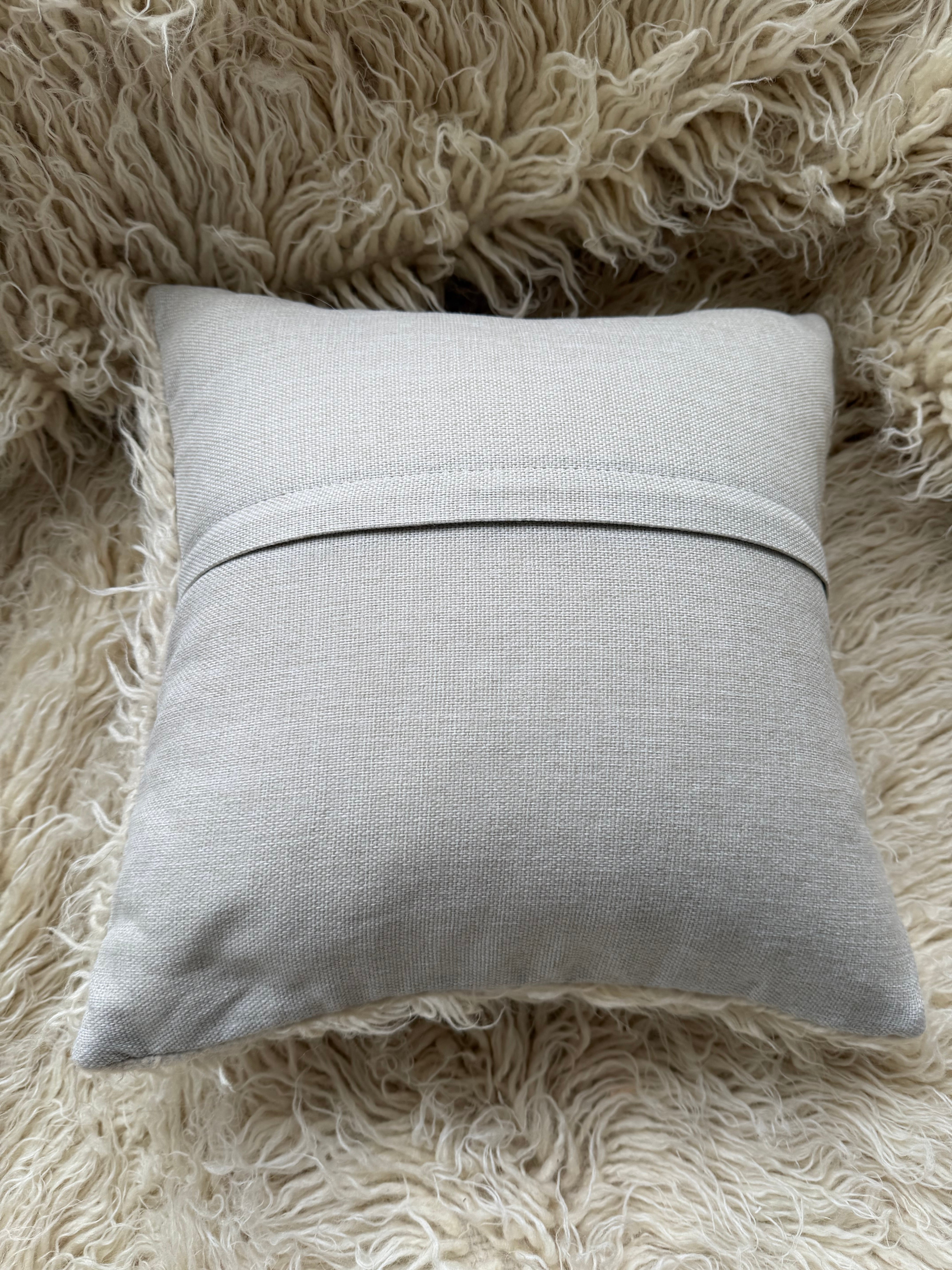 レア　未使用　Ivory購入　羊のTulu トゥル　クッションカバー　40×40 258 Vintage Tulu Sheep Cushion Cover Bヴィンテージ トゥル シープ