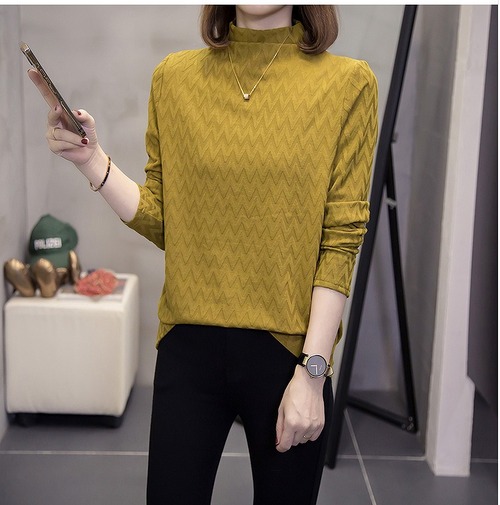 【大きいサイズL-4XL】裏起毛ファッションＴシャツ♪ブラック/イエロー/ブラウン3色展開◆#scfmco-239297