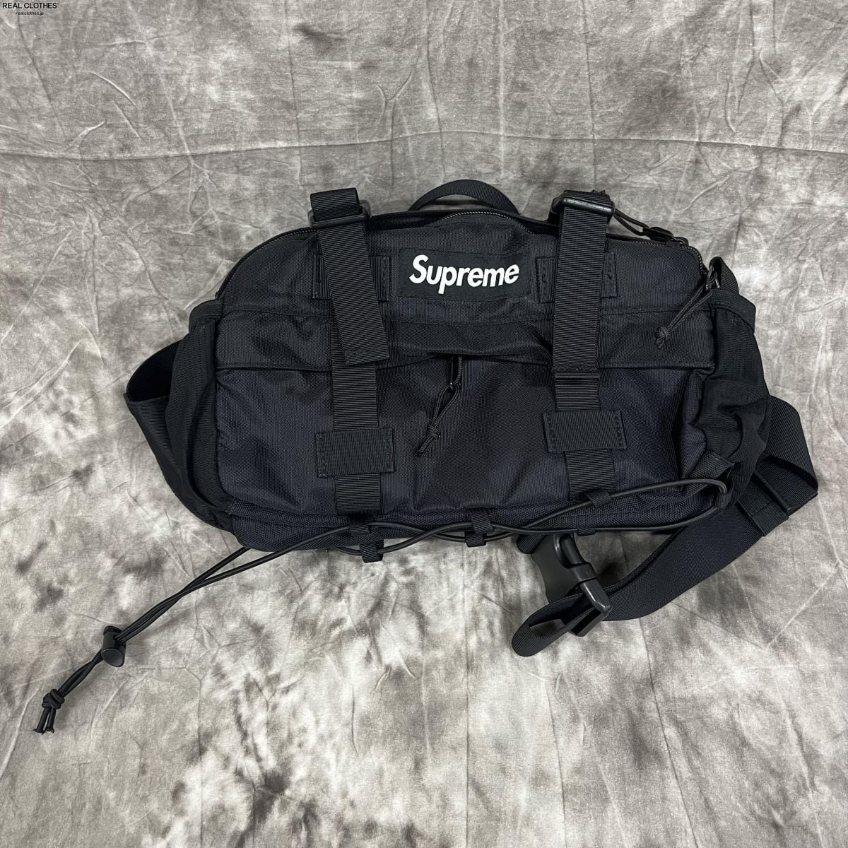 Supreme waist bag 19aw Black