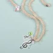 < hiruneknit > melody necklace - 2