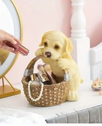 小物入れ　カゴ　インテリア　籠　かご　小物入れ　犬　キートレイ　キャンディーディッシュ　ストレージキーボウル　ジュエリーホルダー　かわいい
