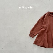 ミルクパウダー / milkpowder / どんぐりワンピース / 韓国子供服 / キッズ / 26winter〖取寄〗*XS~JS*