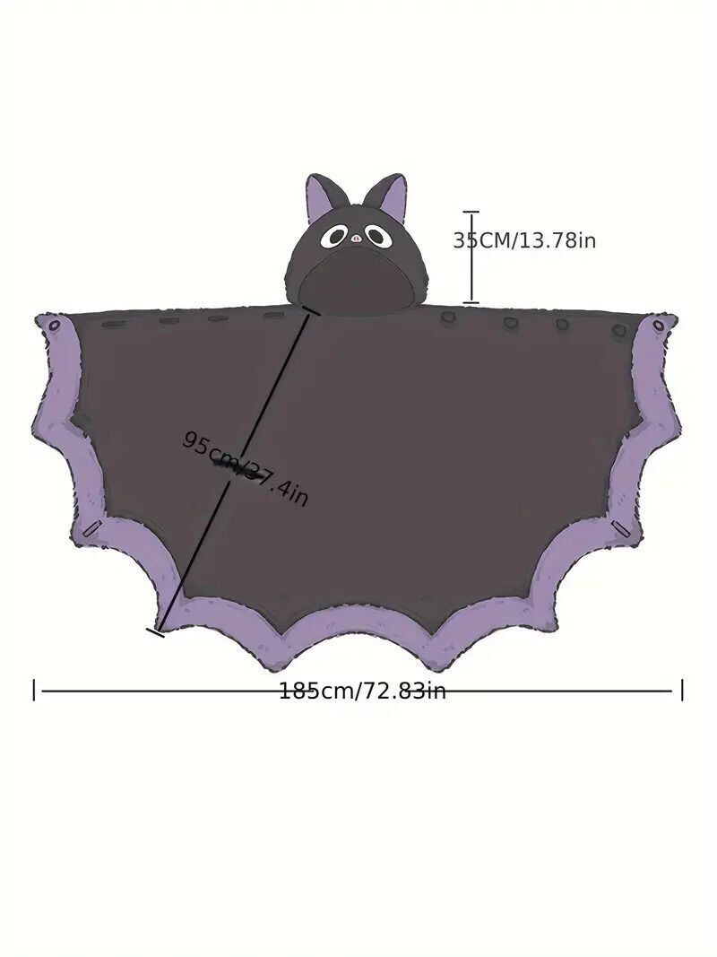 ハロウィン ハロウィングッズ コウモリ 着ぐるみ ポンチョ パジャマ