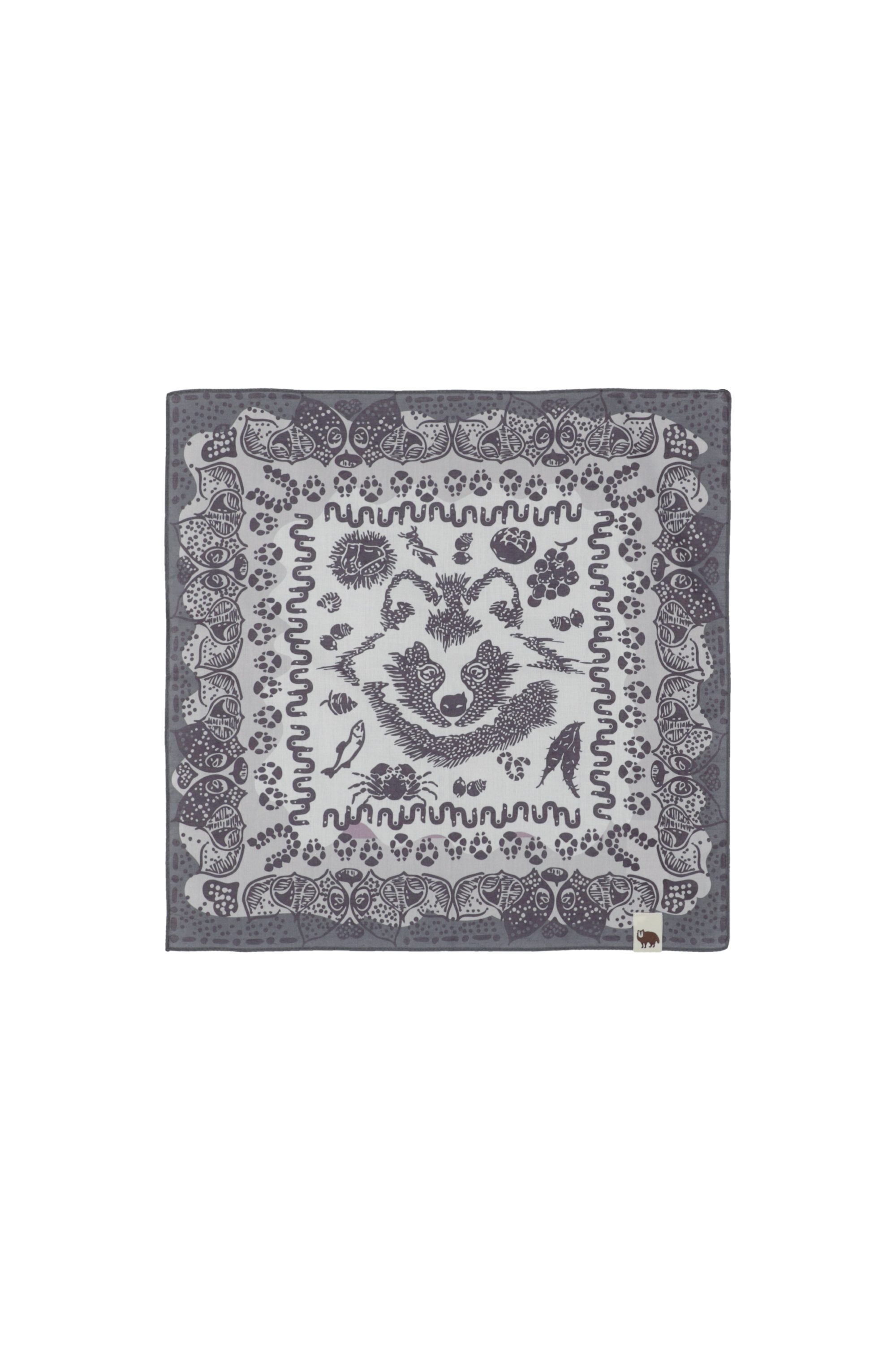TANNUKI BANDANA Mini : Color Grey