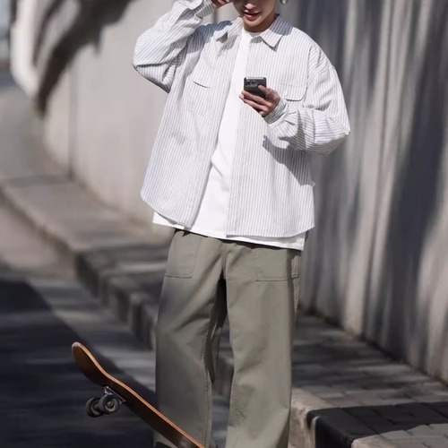 【BELLKEN】Striped shirt