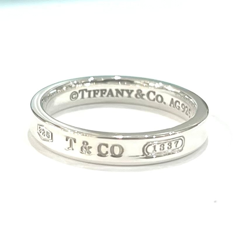 TIFFANY&CO】1966 T&CO ナローデザインシルバーリング 20号