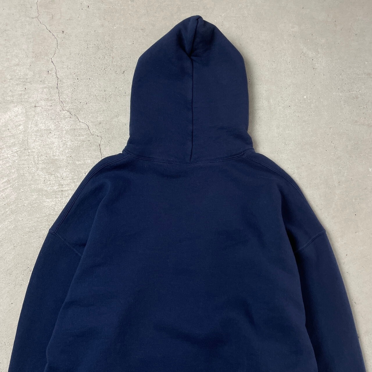 00年代 RUSSELL ATHLETIC ハーフジップ スウェットパーカー メンズ2XL 