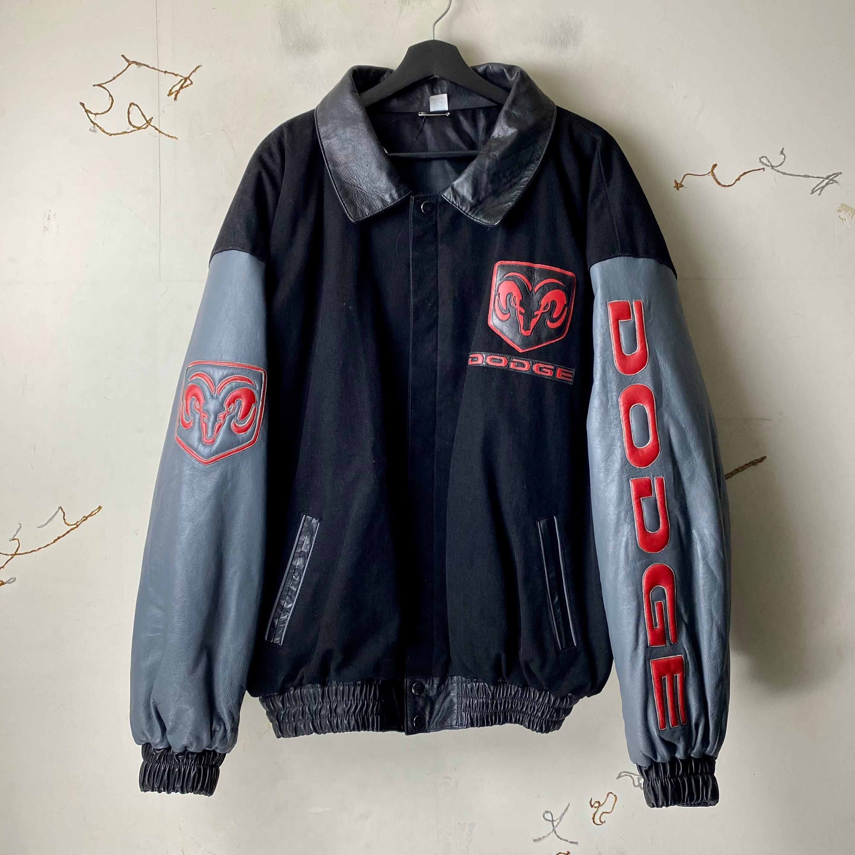old leather blouson “DODGE” | NOIR ONLINE
