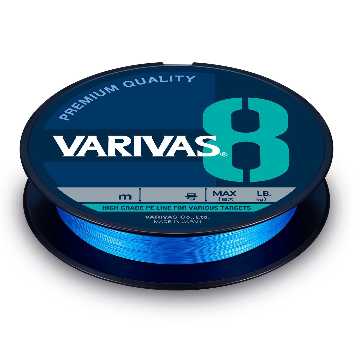 【新着特価】バリバス(VARIVAS) VARIVAS 8 オーシャンブルー 200m