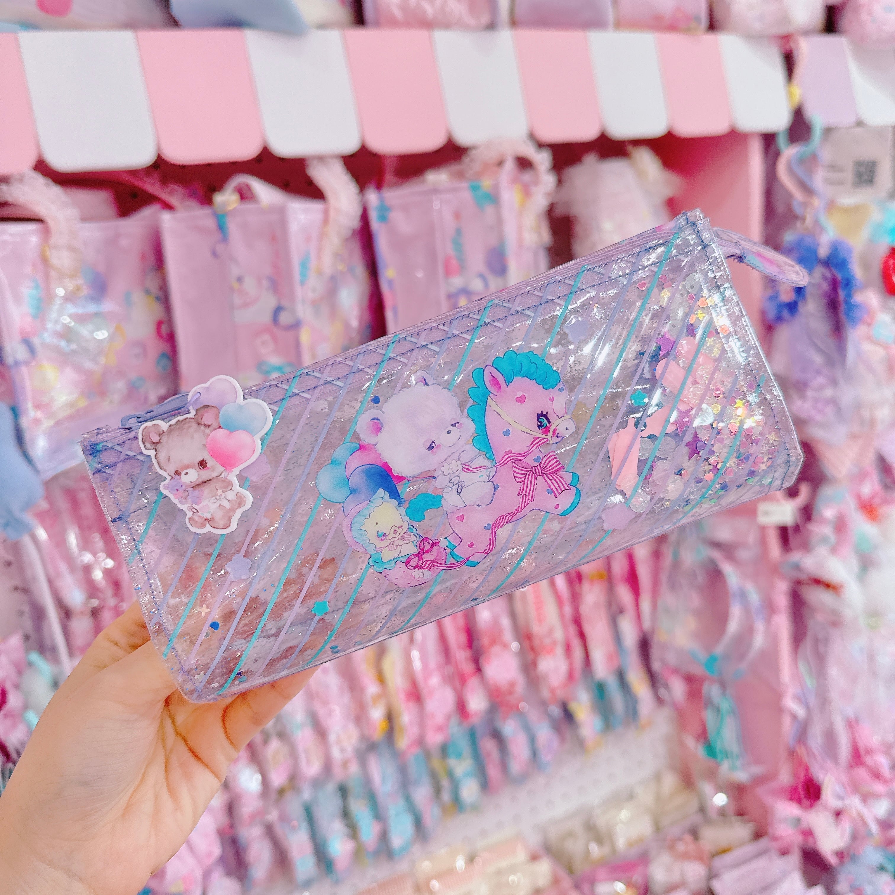 【A2】119-6丸型ポーチ（ビニールペンポーチ）