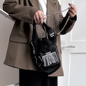 【受注予約：4月下旬入荷予定】mesh bag/black