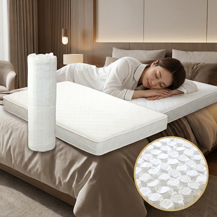 ポケットコイルスプリングマットレス【-Robilia-ロビリア】(シングル用)※ロール梱包でラクラク搬入可能!※