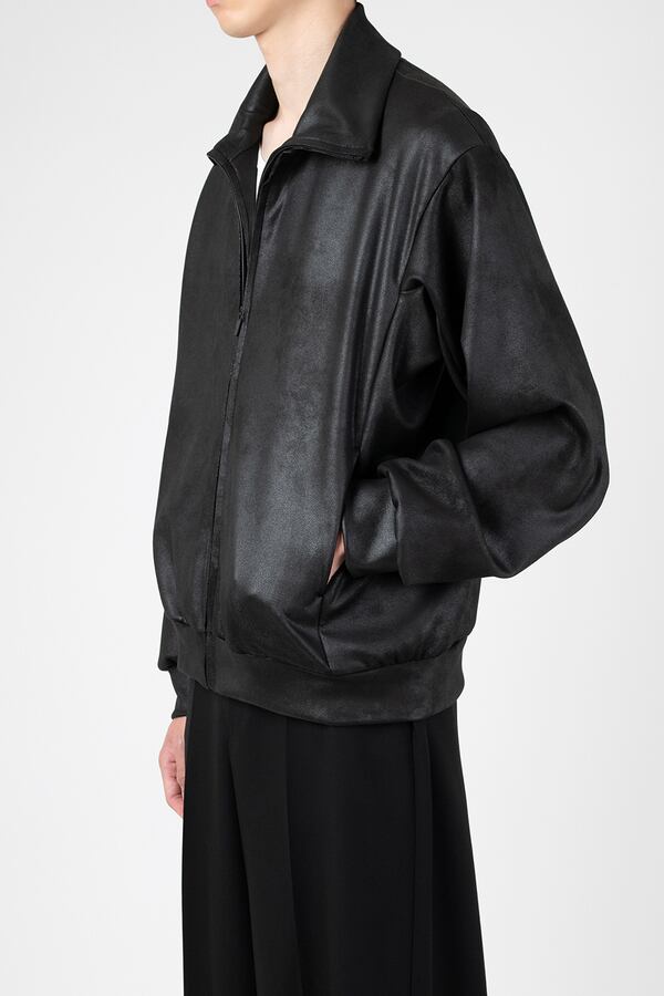 LAD MUSICIAN【ラッドミュージシャン 】STRETCH FAUX LEATHER JERSEY
