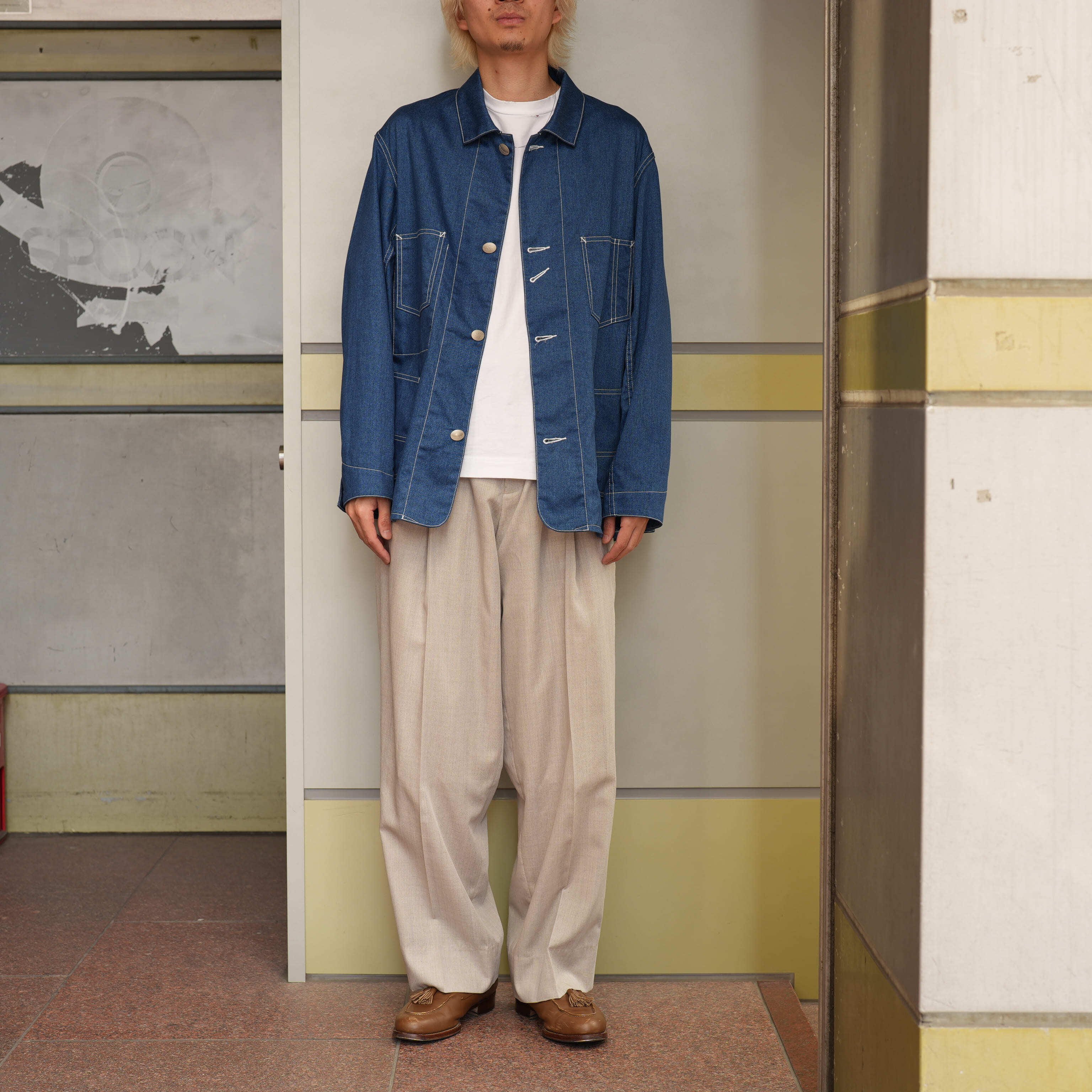 M*i様 maatee&sons MUSOU軍パン MIXGRAY サイズ1 MAATEE&SONS(マーティーアンドサンズ) 26SS 