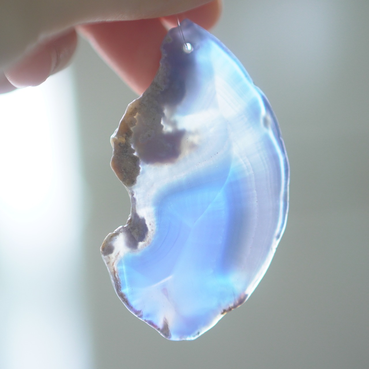 Ice Water 18 - アゲートヒーリングチャイム / Agate Sun Catcher Wind Chime 763