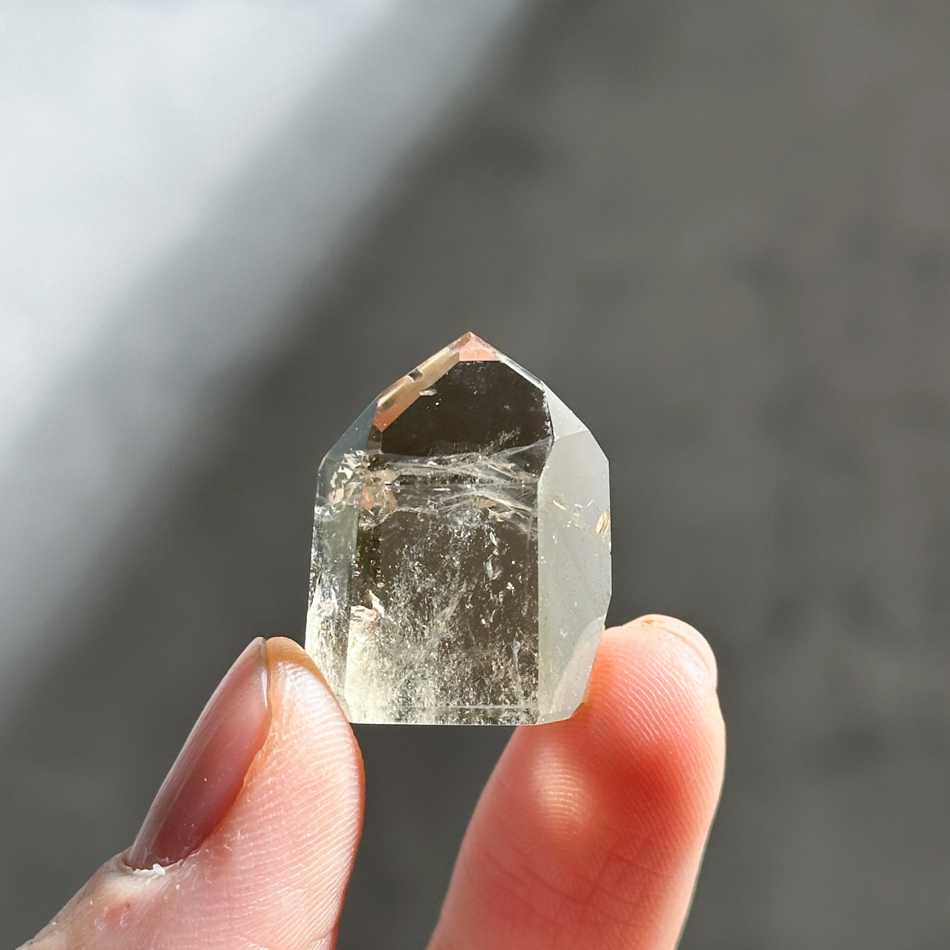 シトリン（黄水晶） タワー3個set 12◇ Citrine ◇ 天然石・鉱物