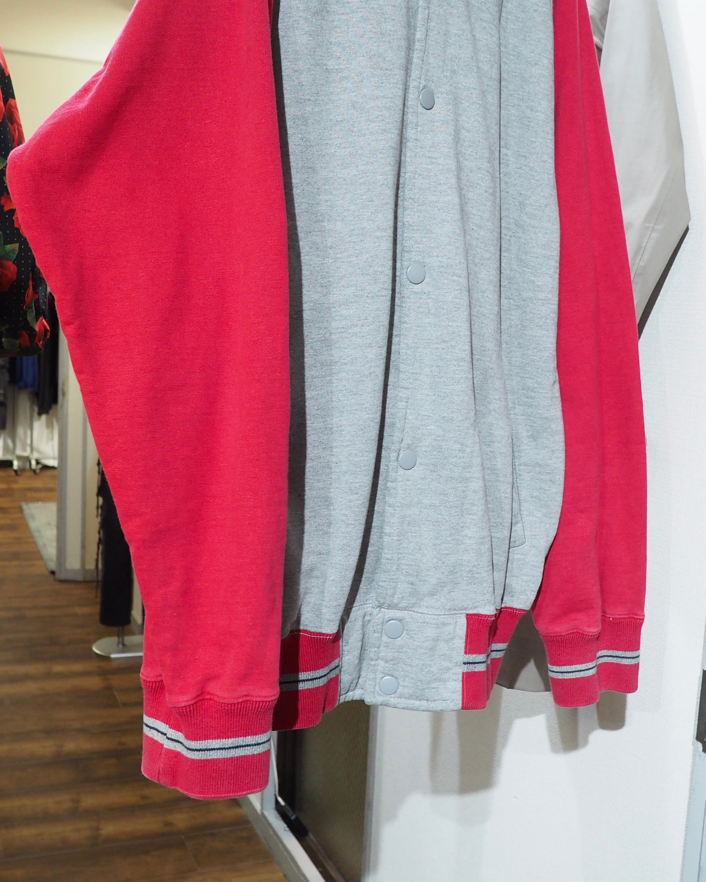 1990s Two-Tone Color switching vintage Raglan Sweat Jacket