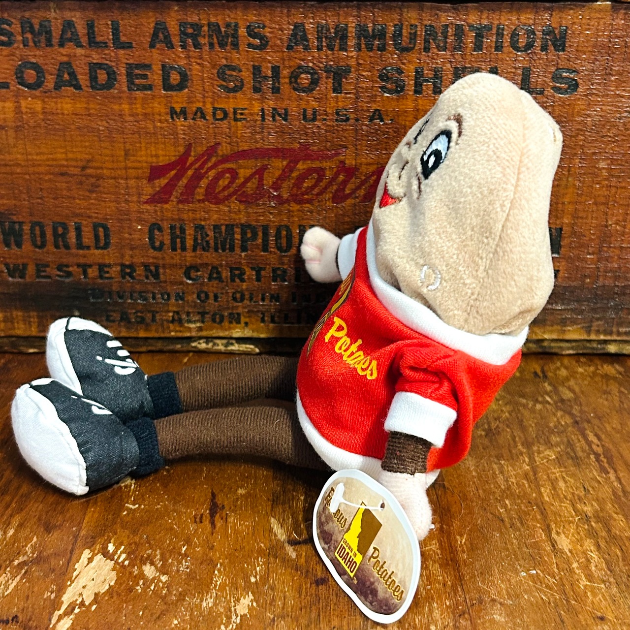 Spuddy Buddy アイダホポテト ヴィンテージ ぬいぐるみ Idaho Potato Advertising Plush