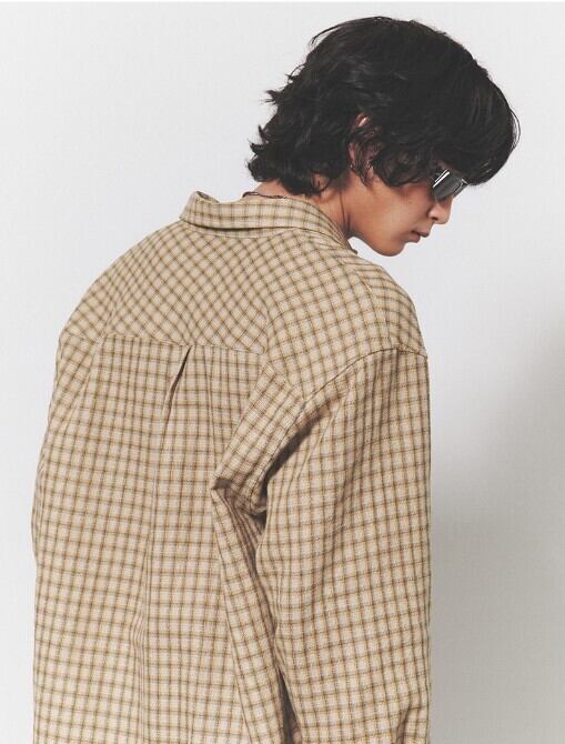 ☆ENHYPEN ソヌ 着用！！【NUAKLE】ueyama oversize checked