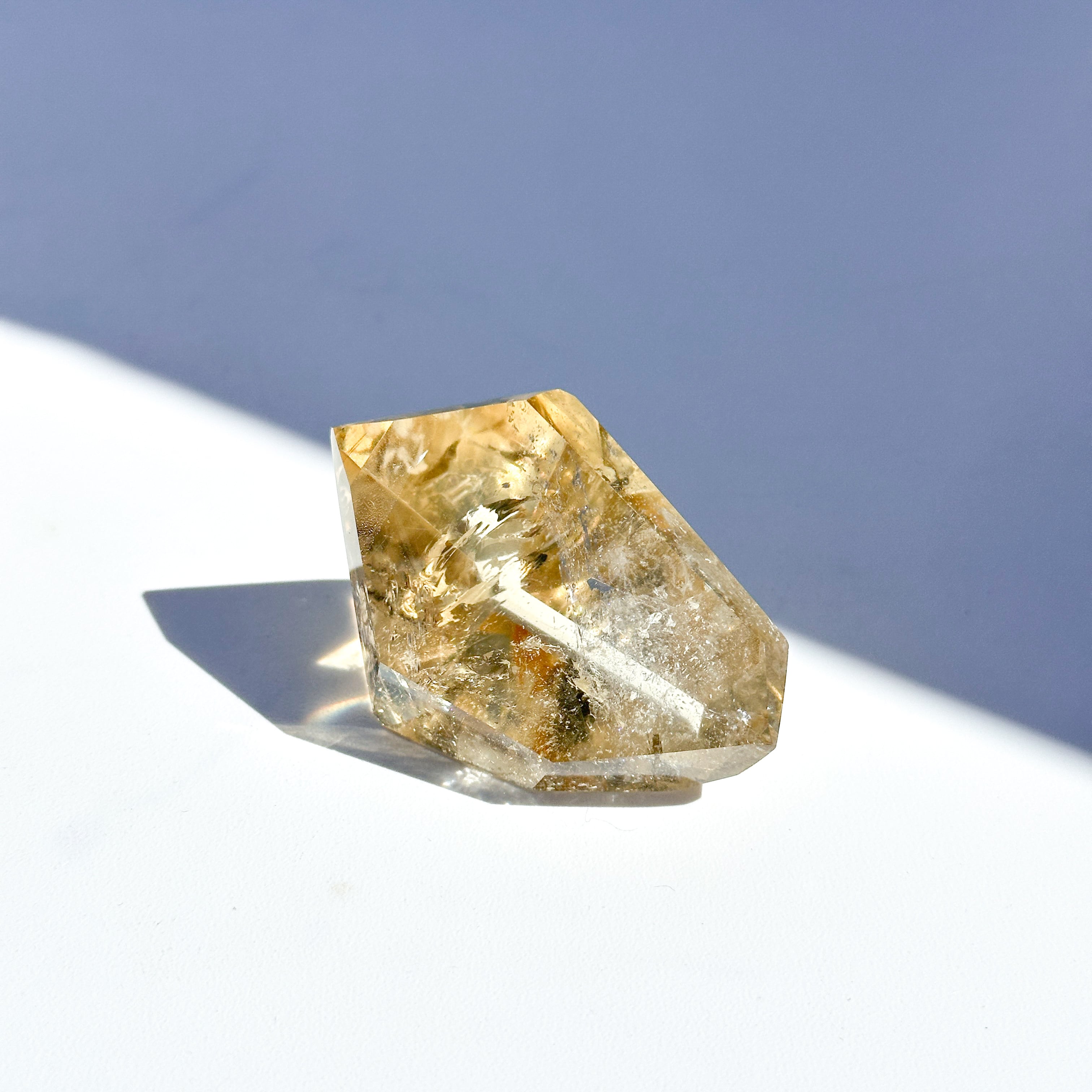 シトリン(黄水晶) フリーフォーム04◇ Citrine ◇ 天然石・鉱物・パワーストーン・インテリア