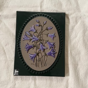 カンパニュラの陶板