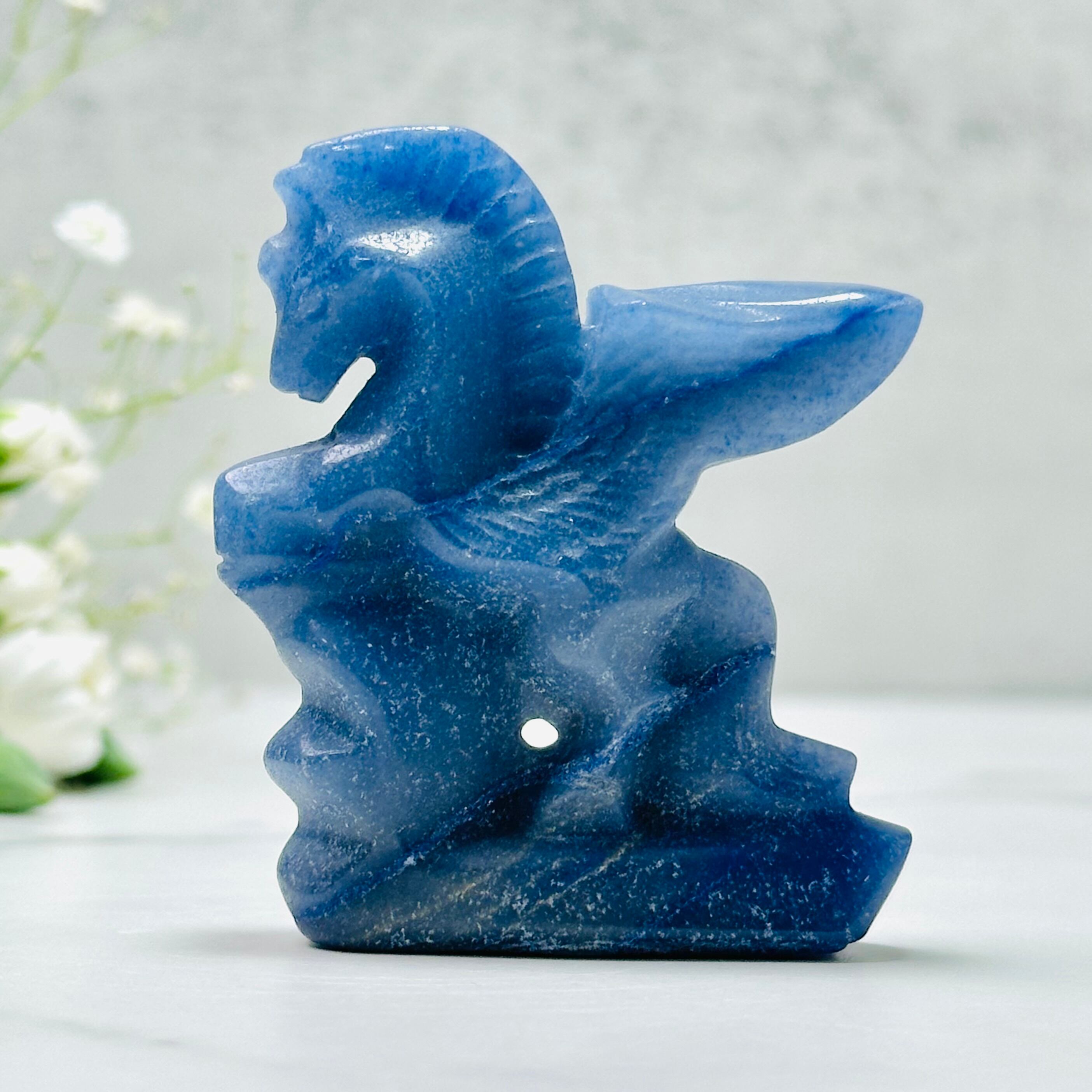 ブルーオニキススフィア Φ52mm | Mt.Sophia 天然石屋さん／マウント