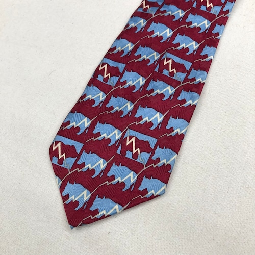 MARIO WORLD TIE vintage necktie ネクタイn-407