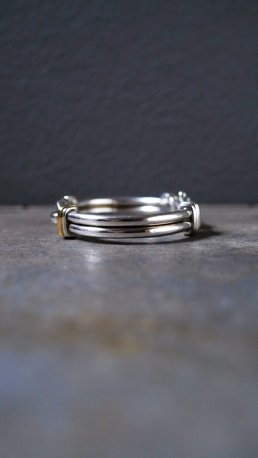 Tiffany&Co ティファニー ダブルループ バングル ブレスレット 290124015.jpg