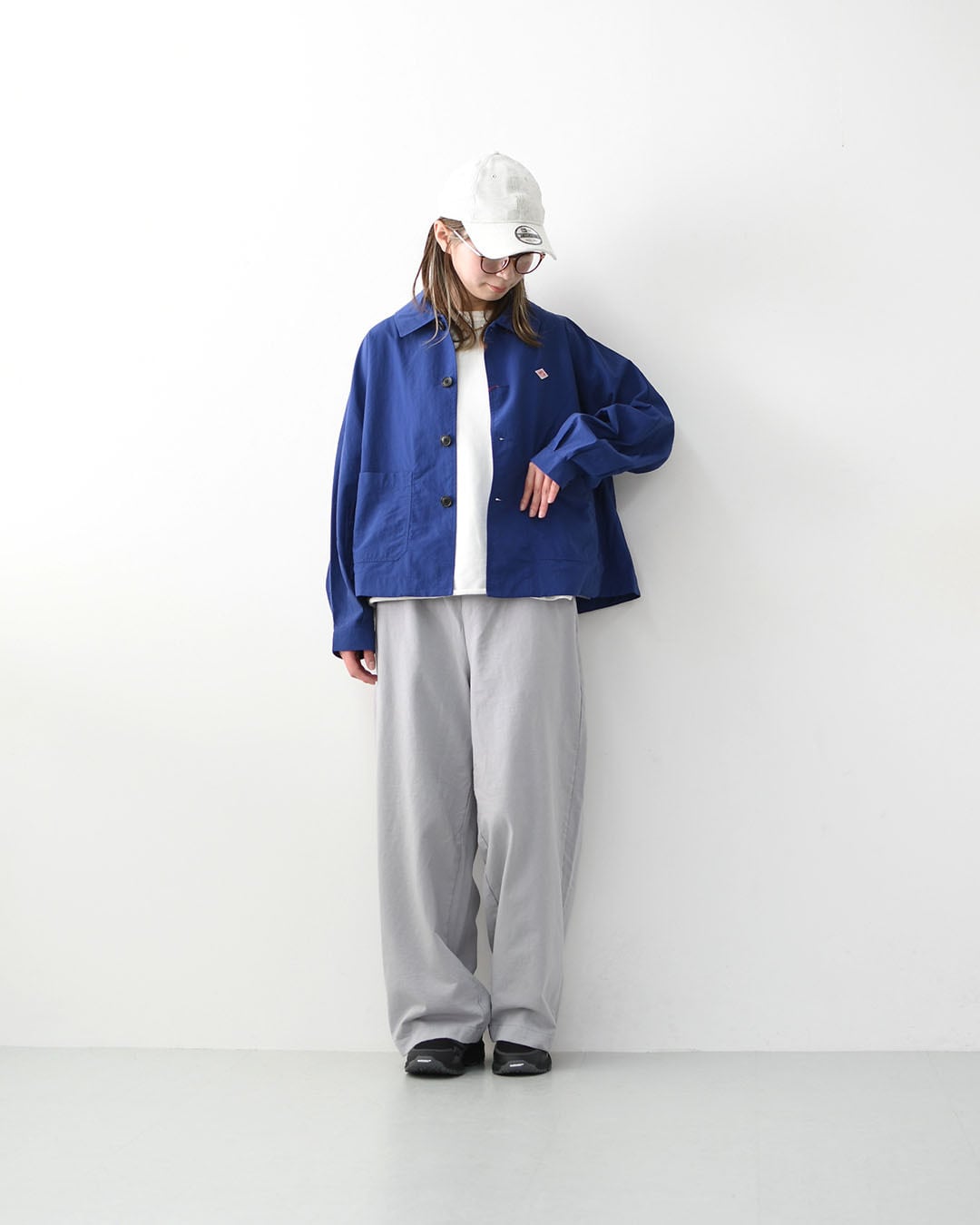 DANTON [ダントン] W DOLMAN SLEEVE JACKET [DT-A0652TNY] ドルマン