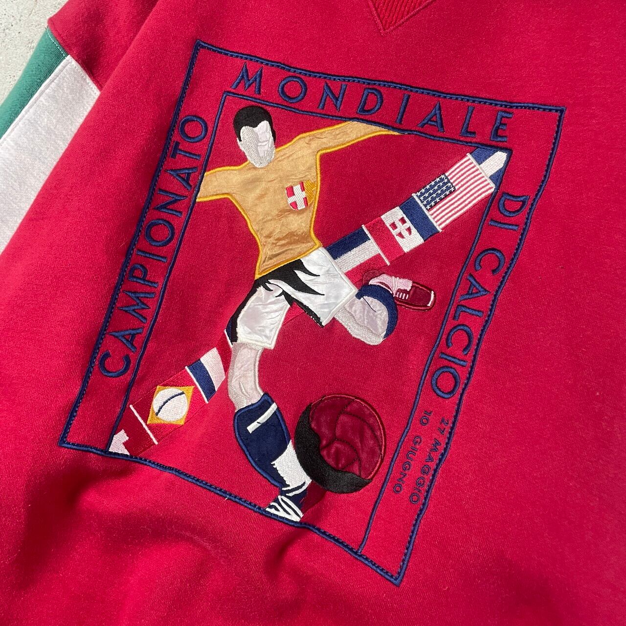 80年代 adidas アディダス スウェットシャツ イタリア ワールド 80年代 adidas アディダス スウェットシャツ イタリア ワールド